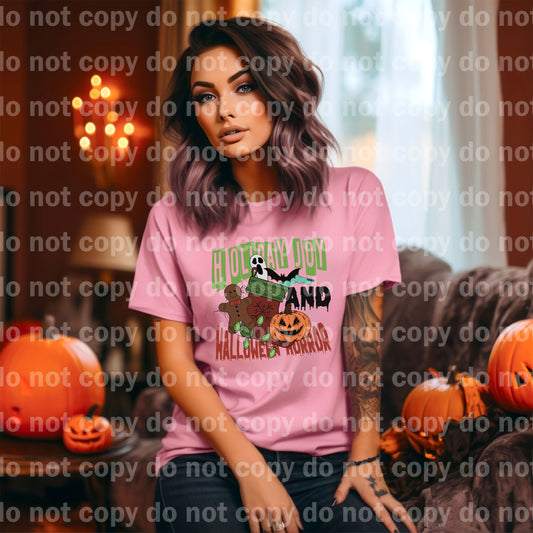 Holiday Joy And Halloween Horror Dream Print or Sublimation Print