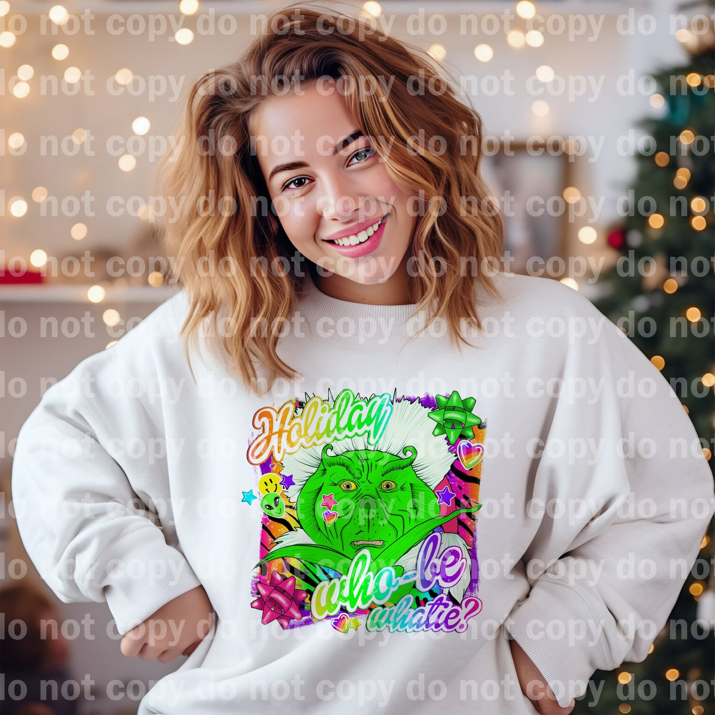 Holiday Whobe Whatie Dream Print or Sublimation Print