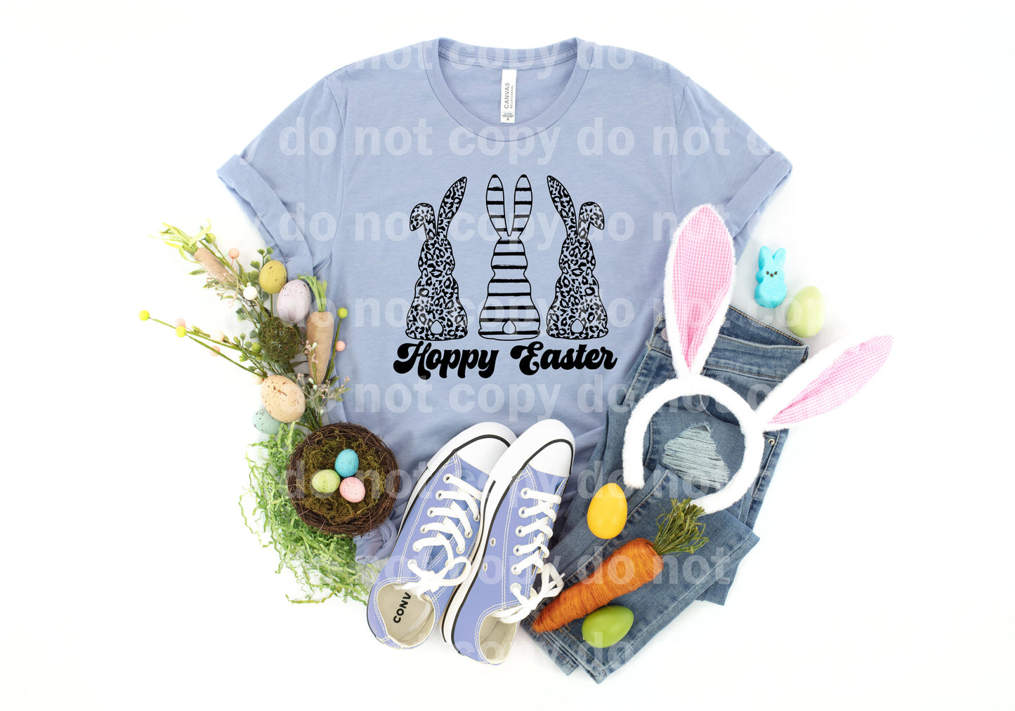 Hoppy Easter Leopard Dream Print or Sublimation Print