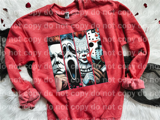 Horror Characters Valentines Dream Print or Sublimation Print