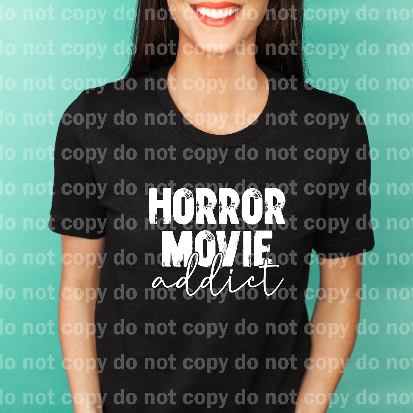 Horror Movie Addict Black/White Dream Print or Sublimation Print