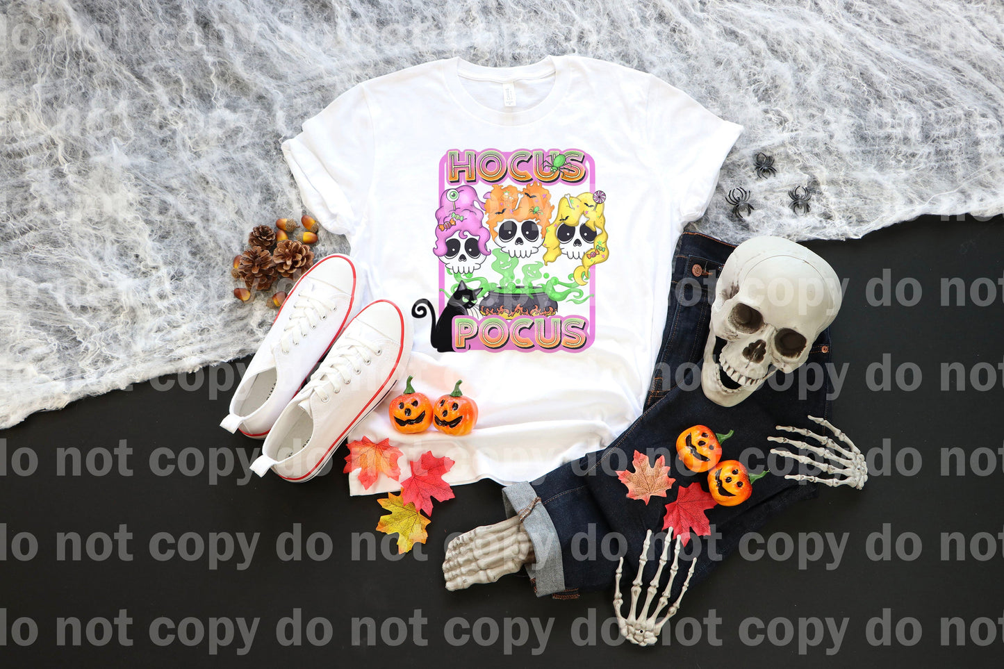 HP Girls Skull with Optional Sleeve Design Dream Print or Sublimation Print