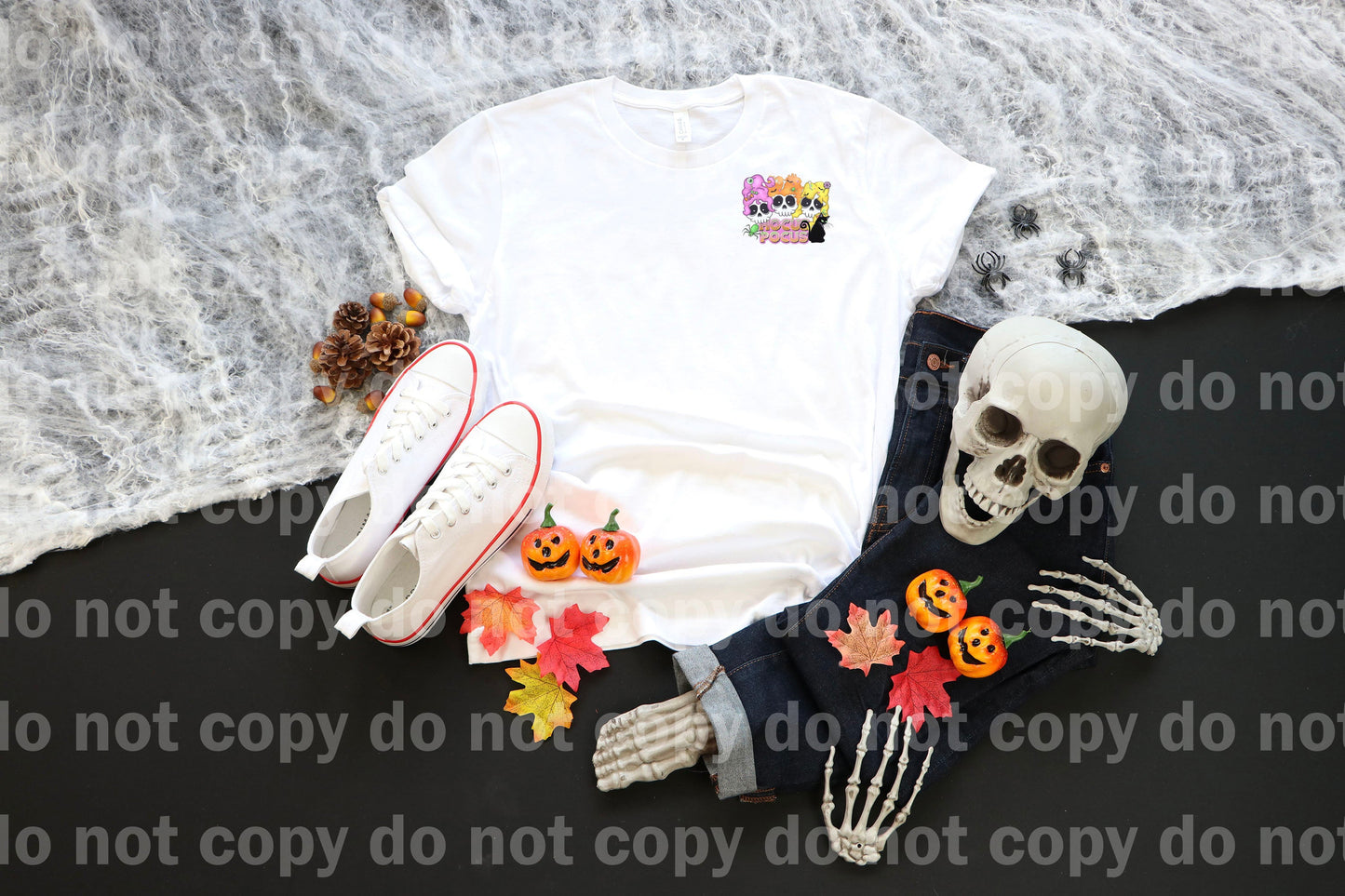 HP Girls Skull with Optional Sleeve Design Dream Print or Sublimation Print