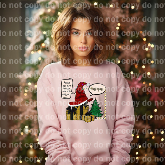 Huffle Eagle Christmas Presents Dream Print or Sublimation Print