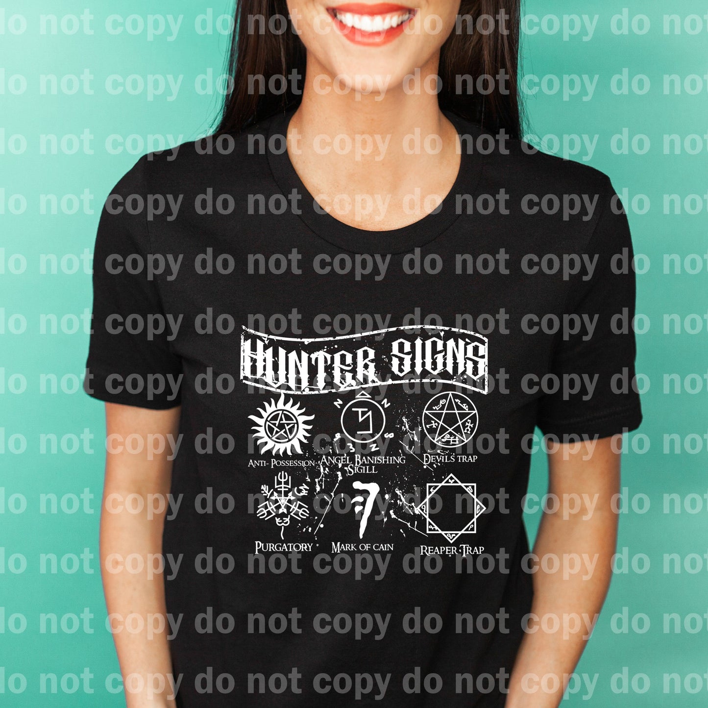 Hunter Signs Black/Red/White Dream Print or Sublimation Print