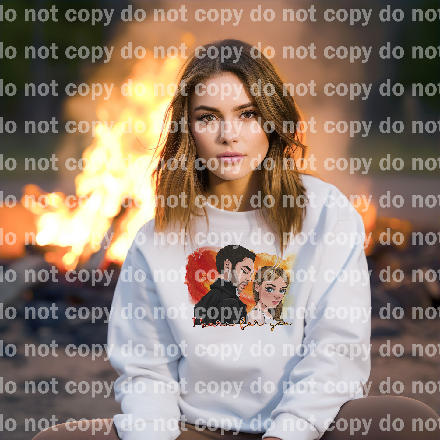 I Burn For You adult Dream Print or Sublimation Print