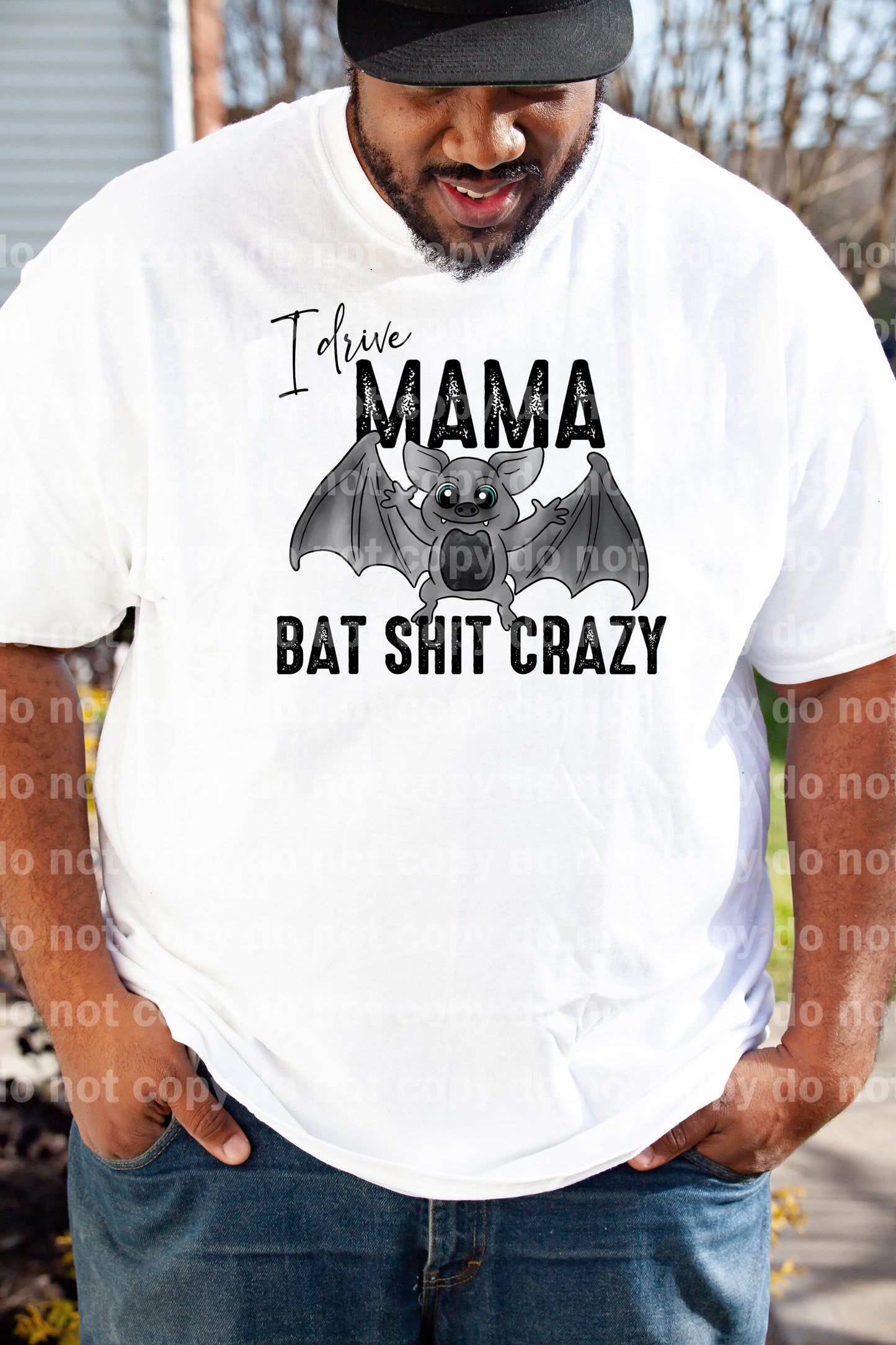 Conduzco Mama Bat Shit Crazy Dream Impresión o Impresión de Sublimación