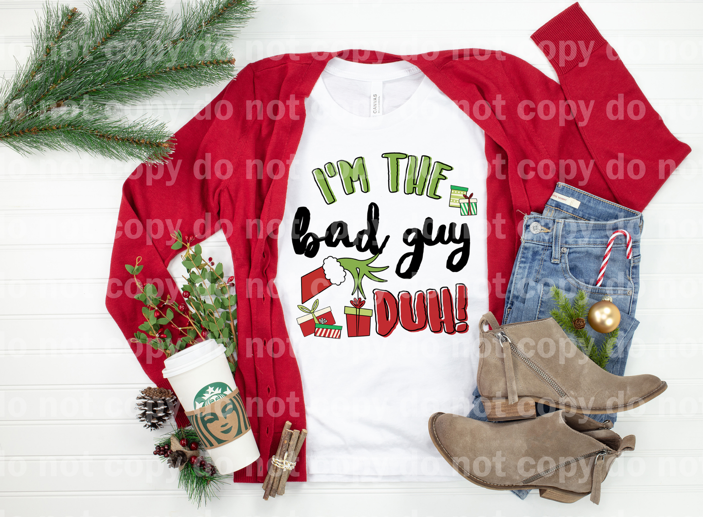 I'm the bad guy, duh Grouch Dream Print or Sublimation Print