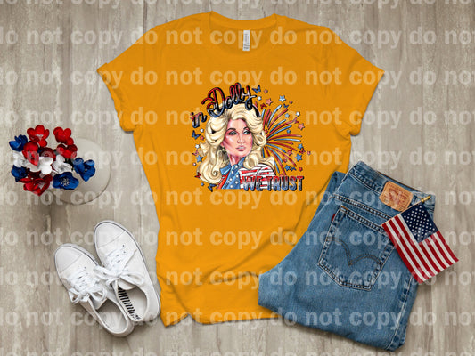 In Dolly We Trust Dream Print or Sublimation Print