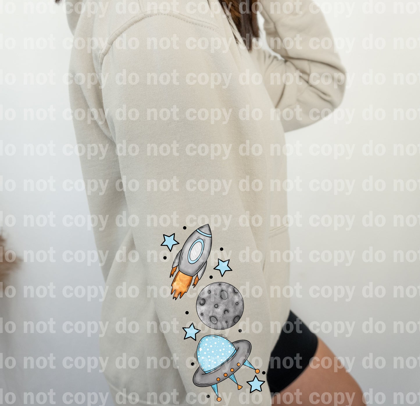 I Need More Space with Optional Two Rows Sleeve Designs Dream Print or Sublimation Print
