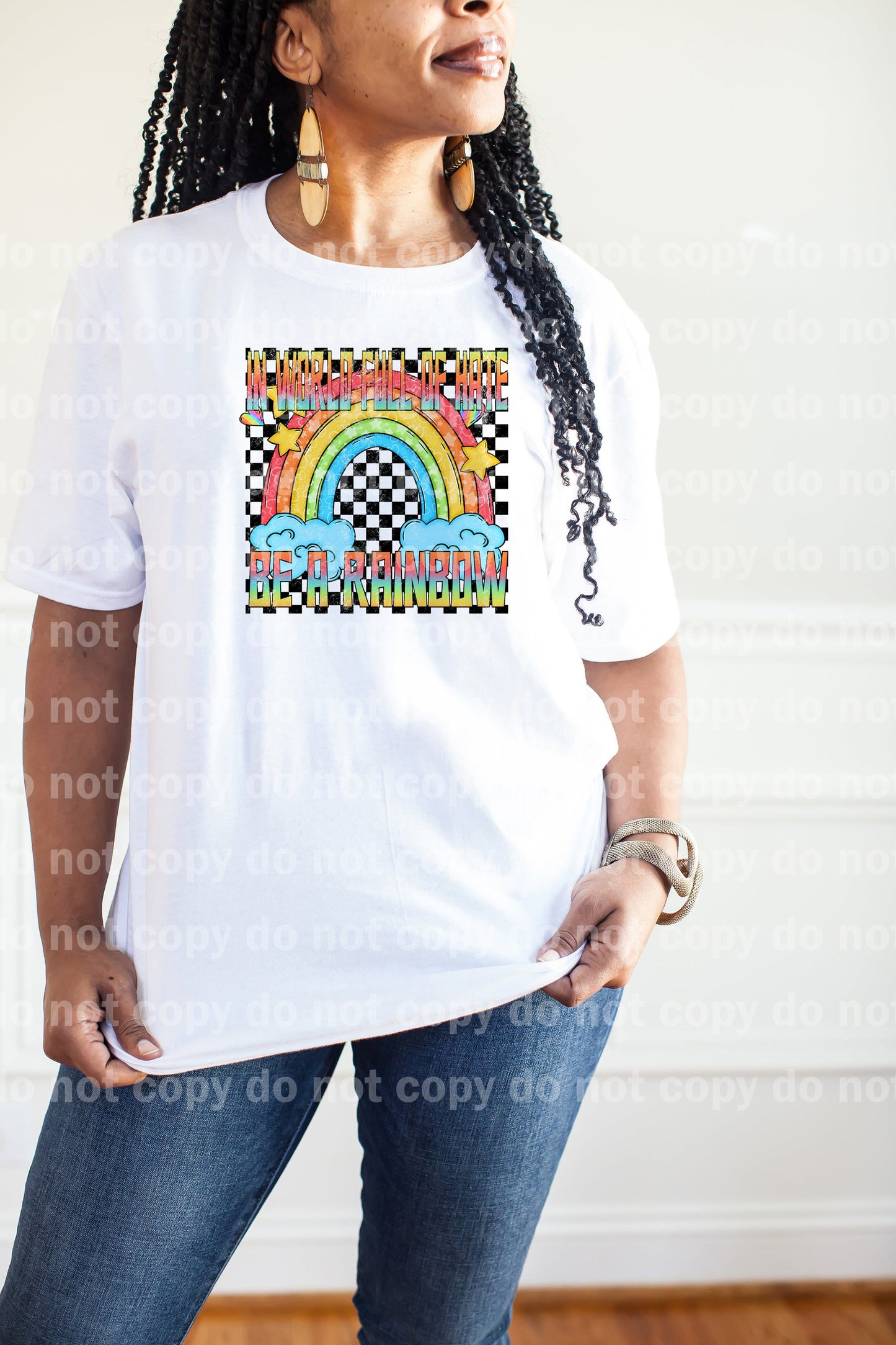 In World Full Of Hate Be A Rainbow Dream Print or Sublimation Print