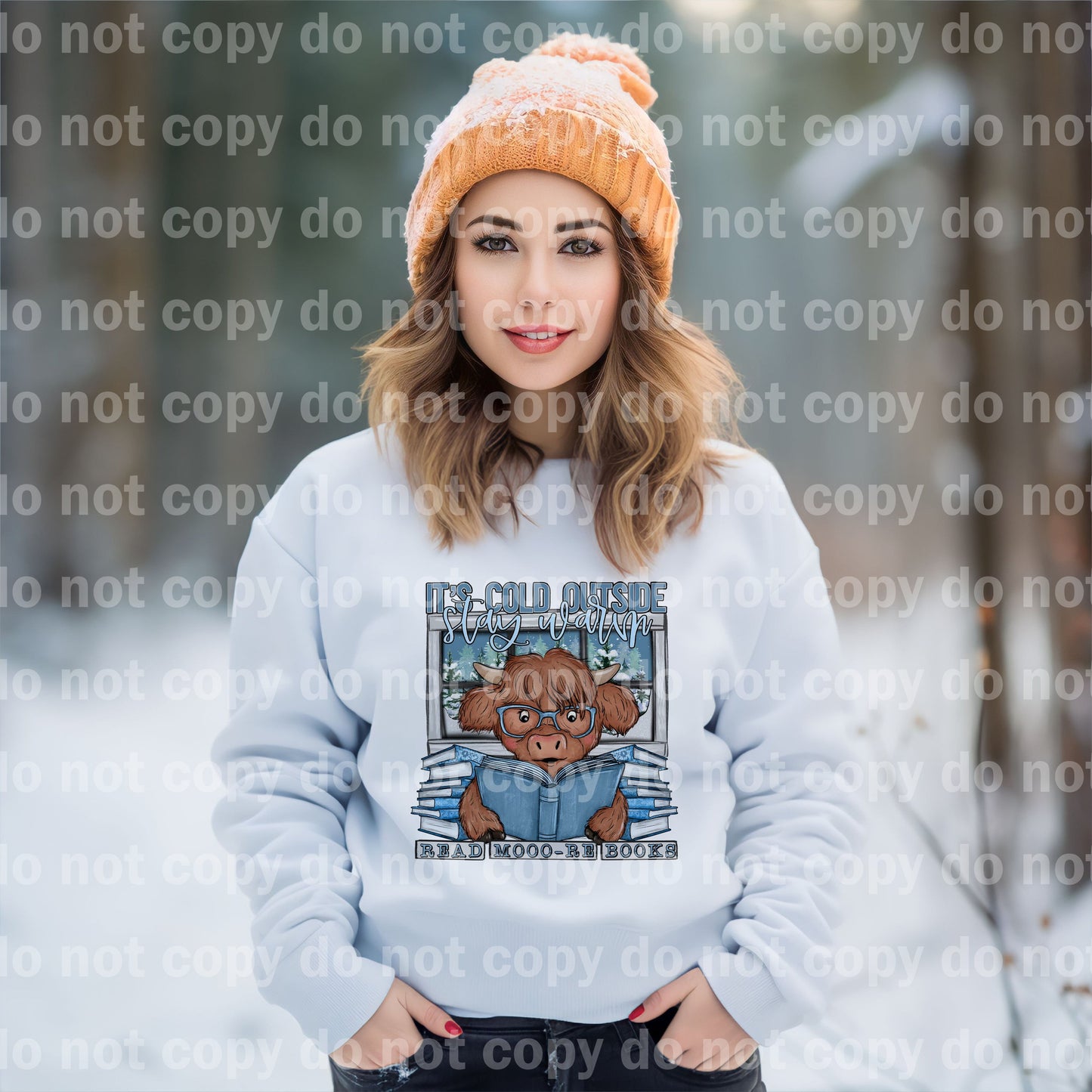 Its Cold Outside Stay Warm Read Mooore Books Dream Print or Sublimation Print