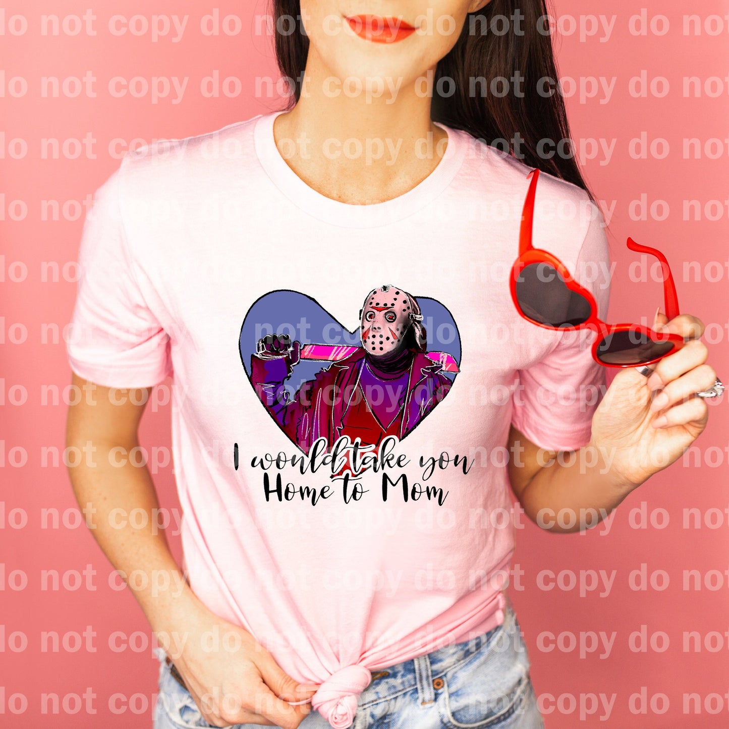 I Would Take You Home To Mom Heart Jason Dream Print or Sublimation Print