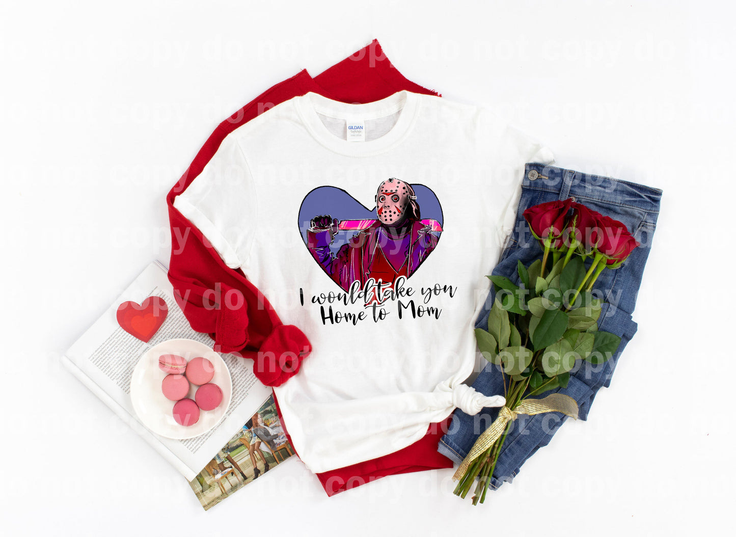 I Would Take You Home To Mom Heart Jason Dream Print or Sublimation Print