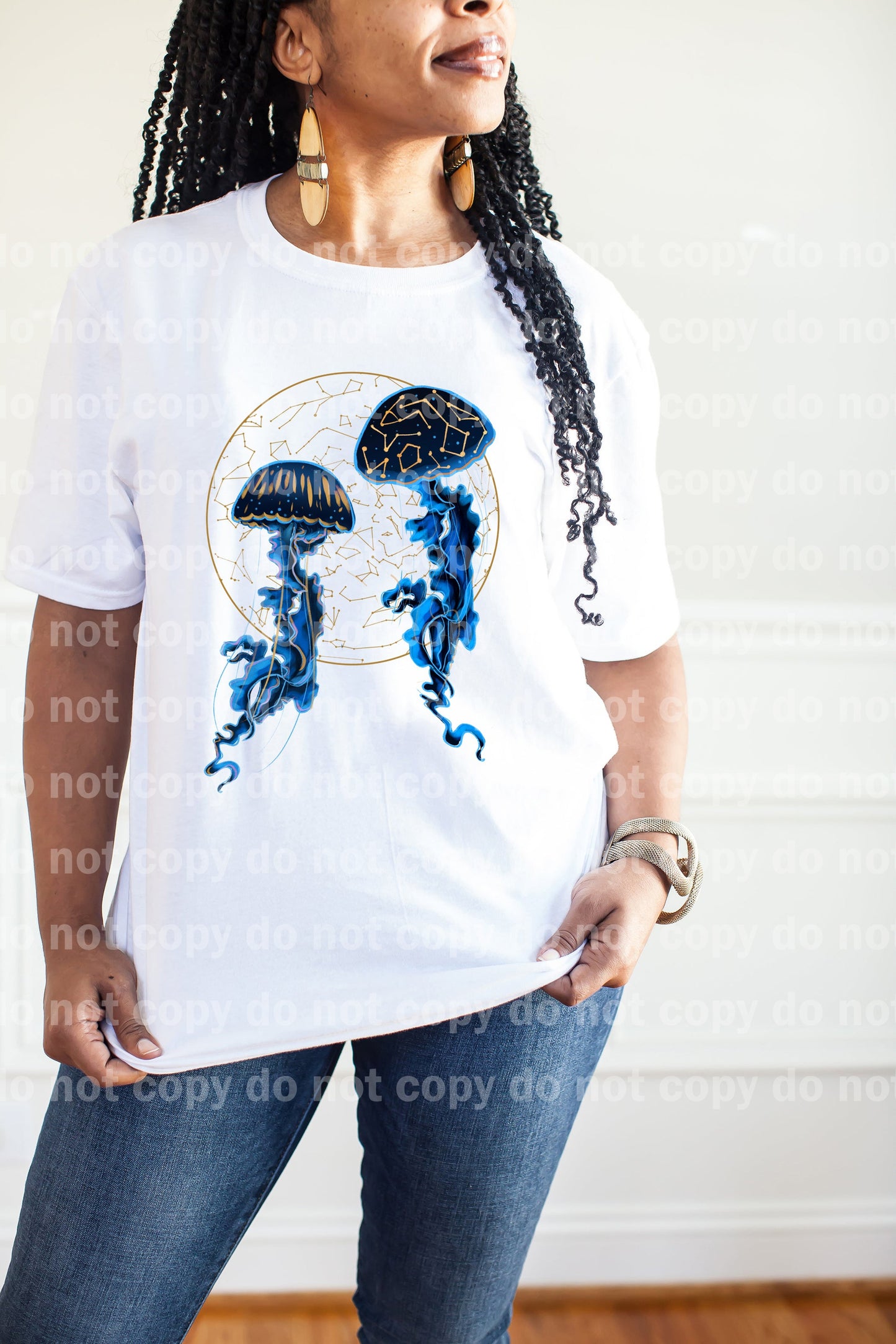 Jellyfish Constellation Dream Print or Sublimation Print