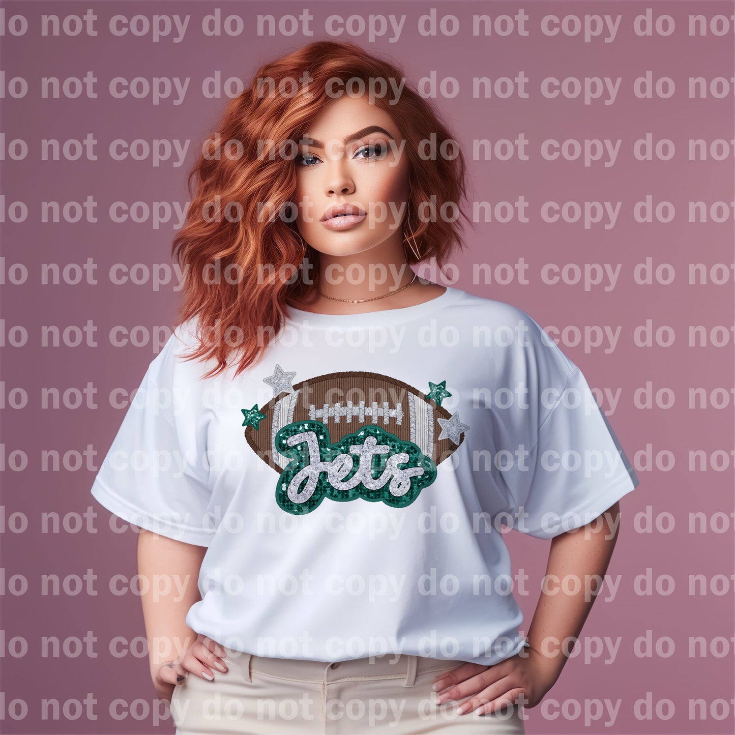 Jets Football Dream Print or Sublimation Print