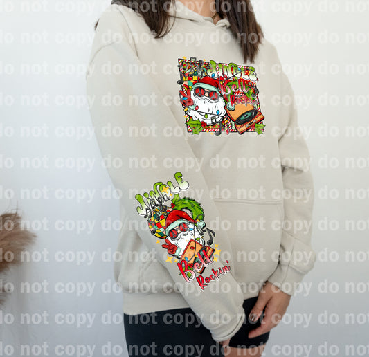 Jingle Bell Rockin with Optional Sleeve Design Dream Print or Sublimation Print