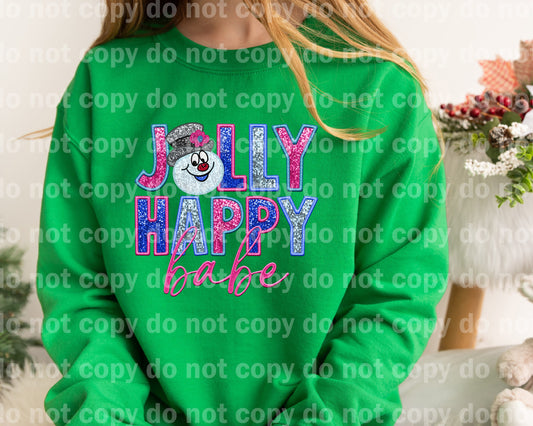 Jolly Happy Babe Dream Print or Sublimation Print