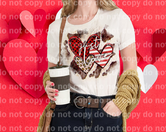 Just Love Hearts Dream Print or Sublimation Print