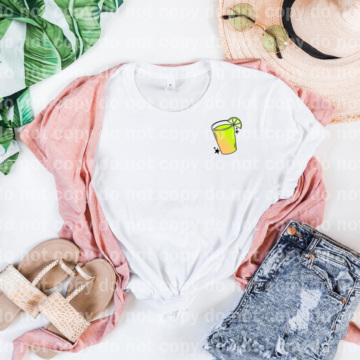 Just Tequila For Me Please Extra Salt Full Color/One Color with Pocket Option Dream Print or Sublimation Print