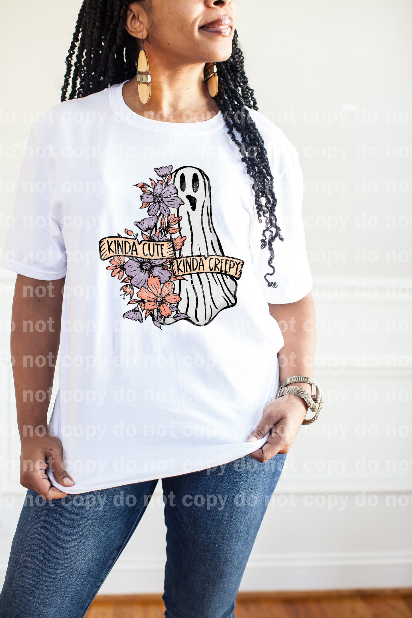 Kinda Cute Kinda Creepy Distressed Full Color/One Color Dream Print or Sublimation Print