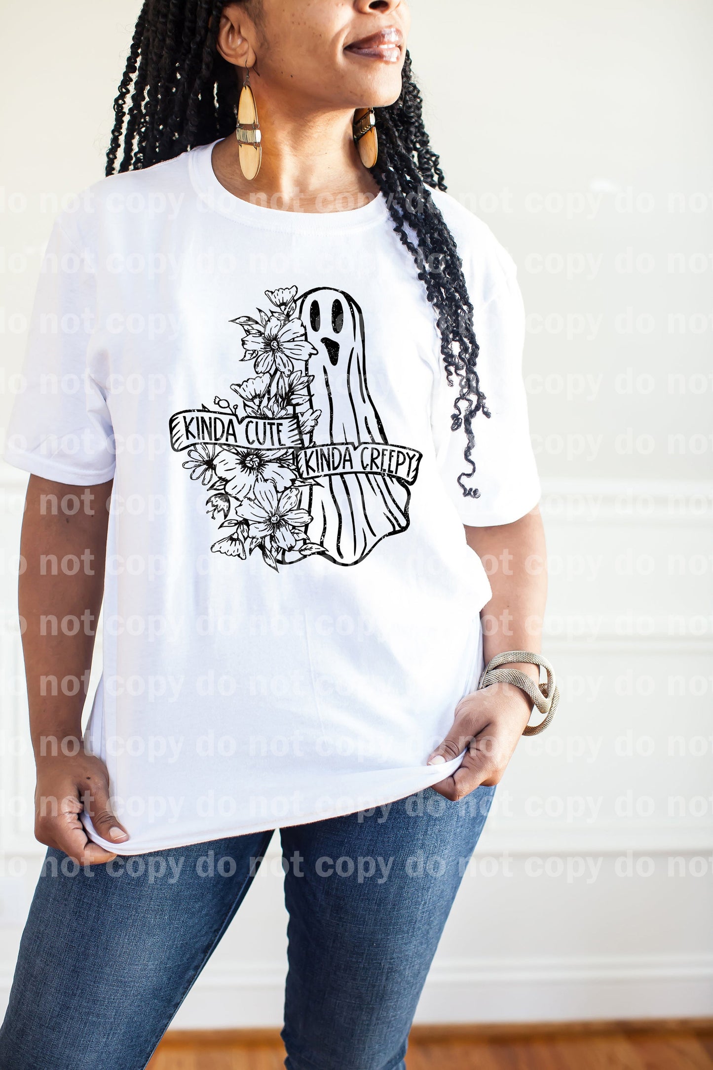 Kinda Cute Kinda Creepy Distressed Full Color/One Color Dream Print or Sublimation Print