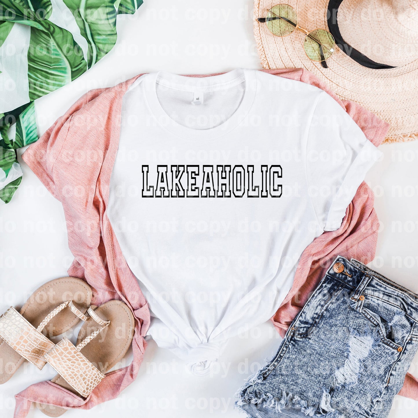 Lakeaholic Typography Dream Print or Sublimation Print