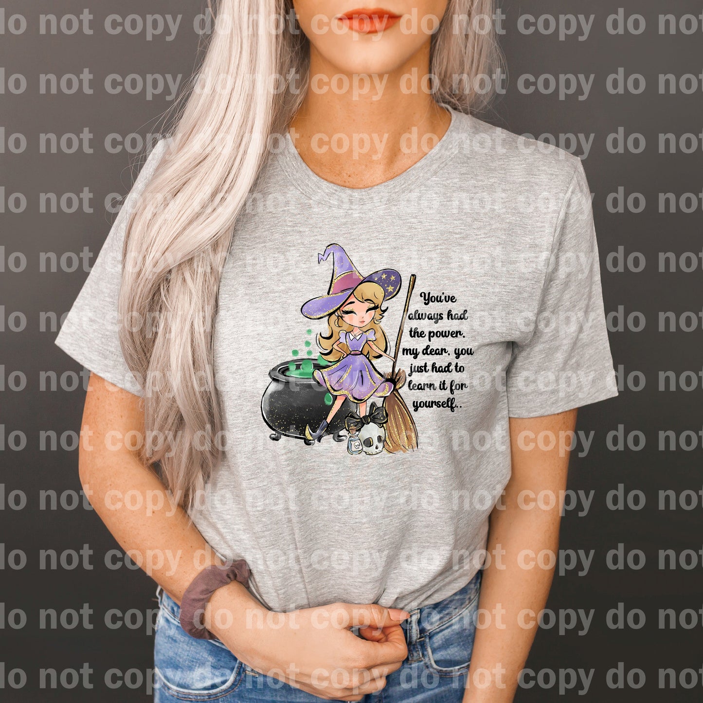 You've Always Had The Power My Dear Black/Blonde Hair Dream Print or Sublimation Print