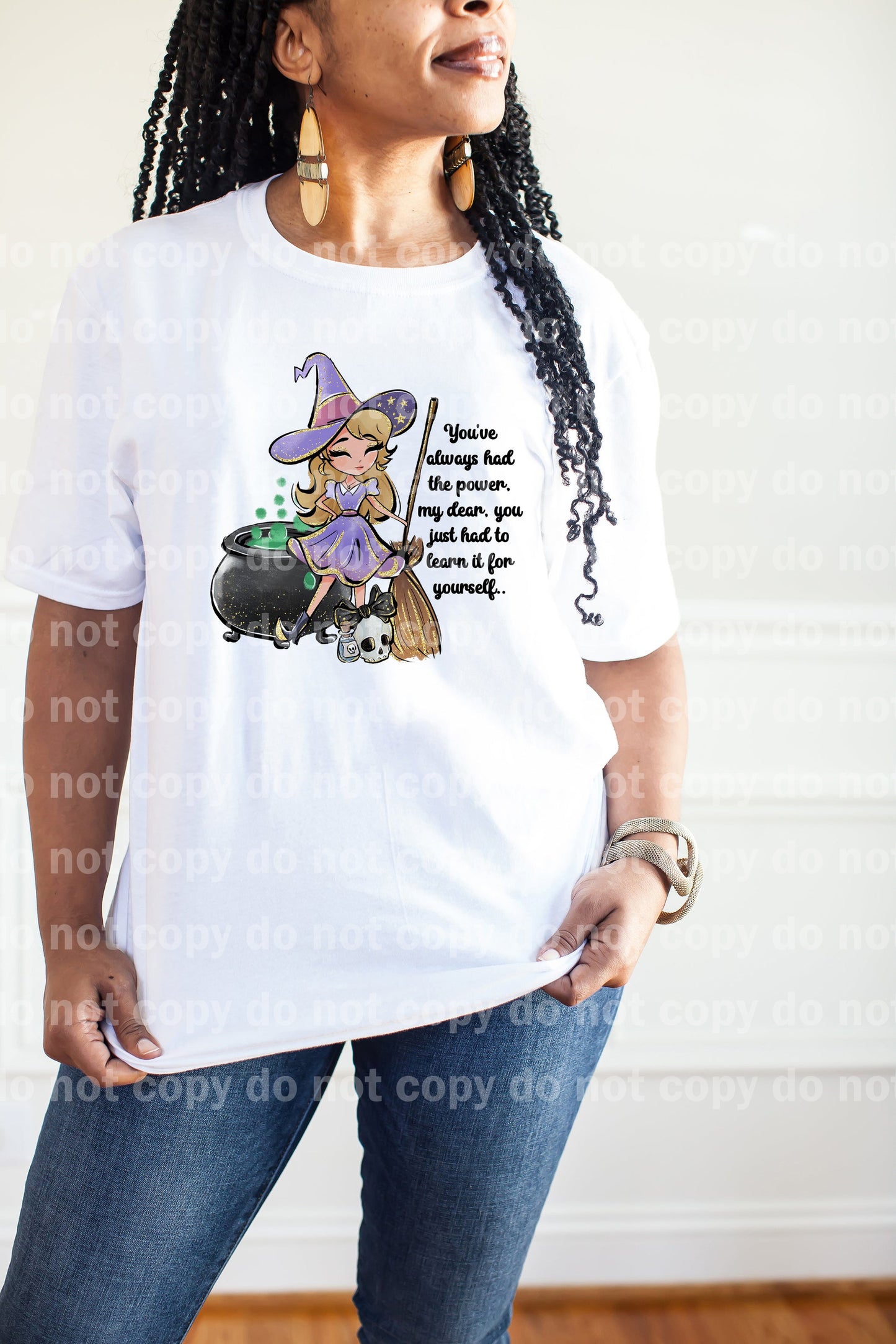 You've Always Had The Power My Dear Black/Blonde Hair Dream Print or Sublimation Print