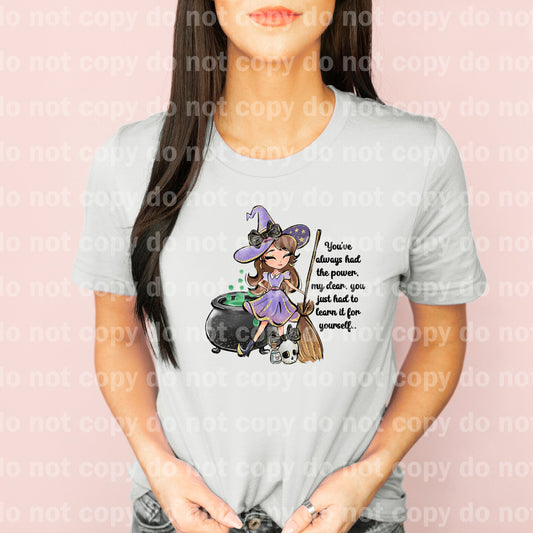 You've Always Had The Power My Dear You Just Had To Learn It For Yourself Dream Print or Sublimation Print