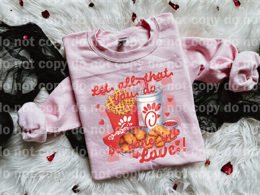 Let All That You Do Be Done In Love Dream Print or Sublimation Print