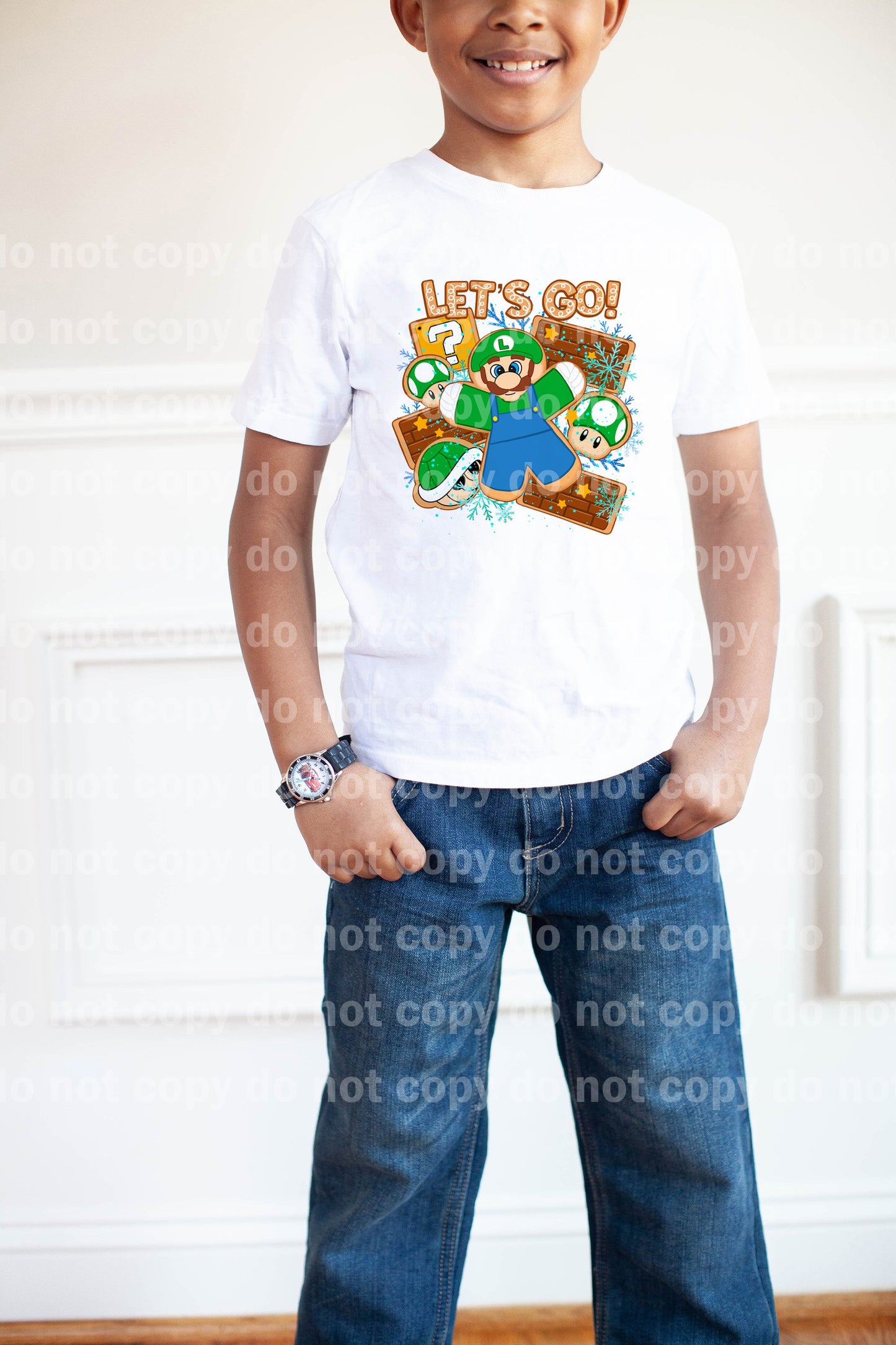 Lets Go Luigi Dream Print or Sublimation Print