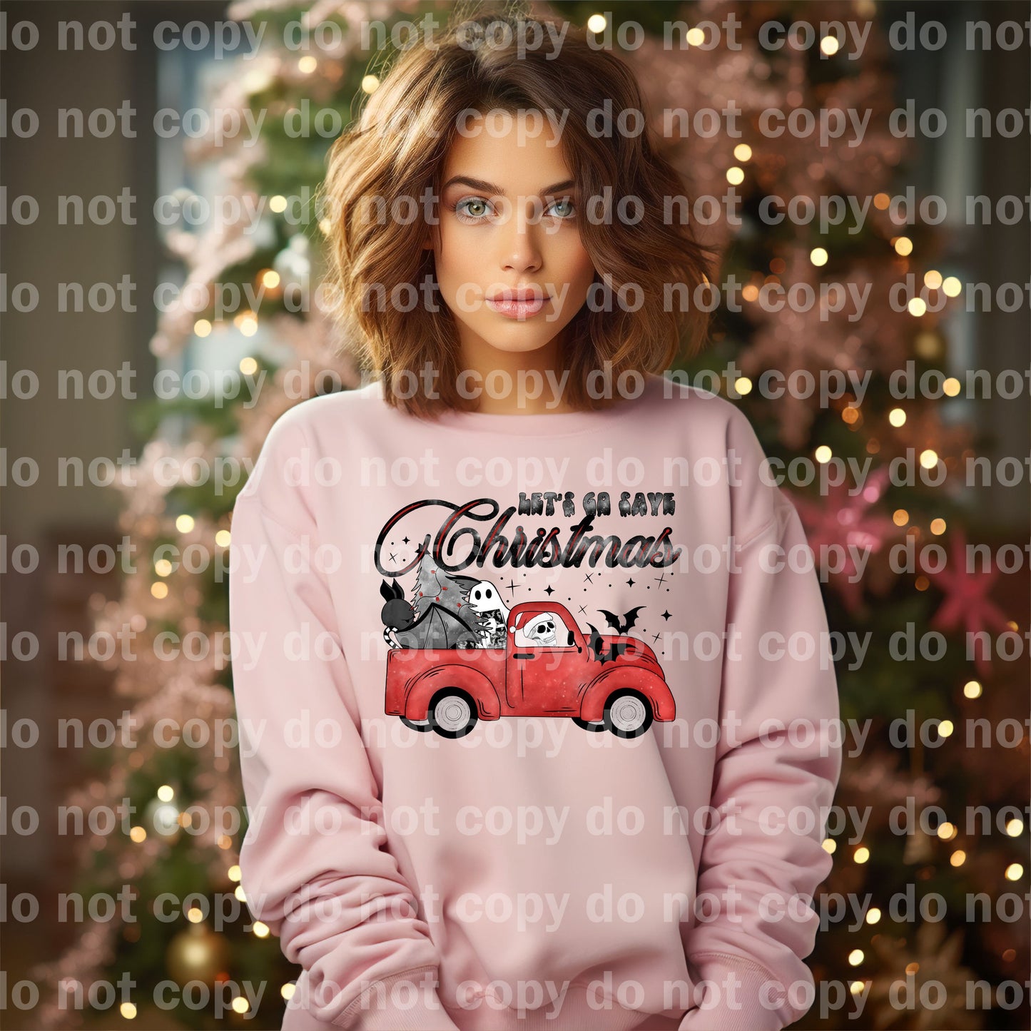 Let's Go Save Christmas Dream Print or Sublimation Print