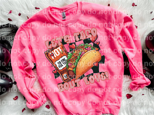 Let's Taco 'Bout Love Dream Print or Sublimation Print