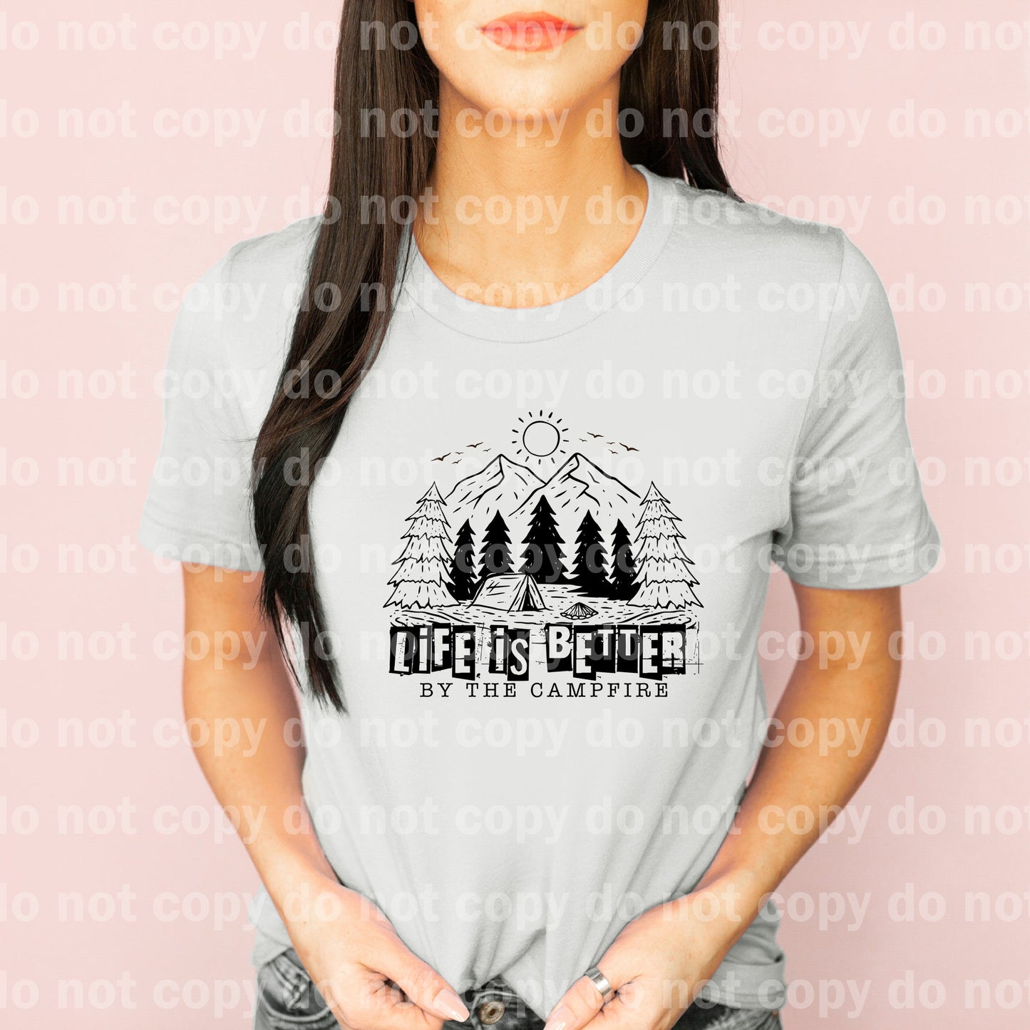 Life Is Better By The Campfire Dream Print or Sublimation Print