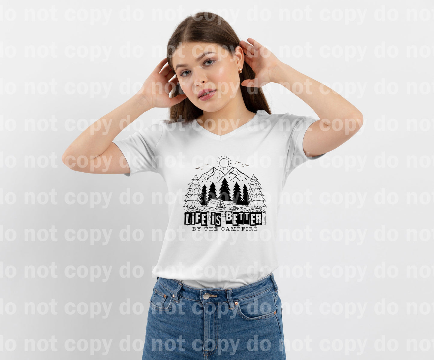 Life Is Better By The Campfire Dream Print or Sublimation Print