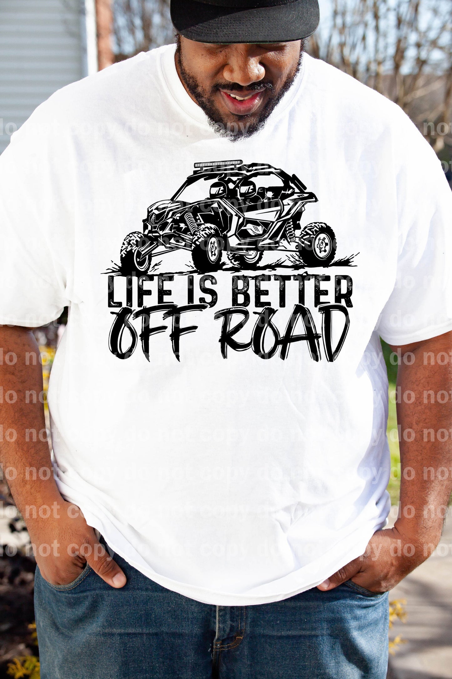Life Is Better Off Road Dream Print or Sublimation Print