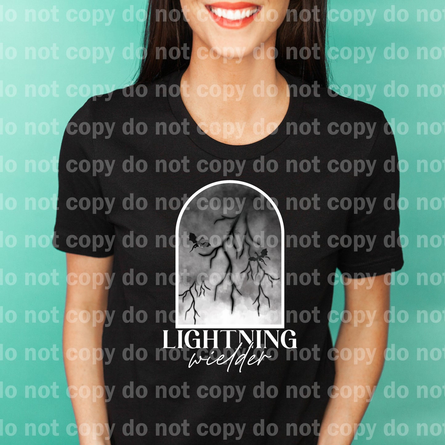 Lightning Wielder Black/White Dream Print or Sublimation Print