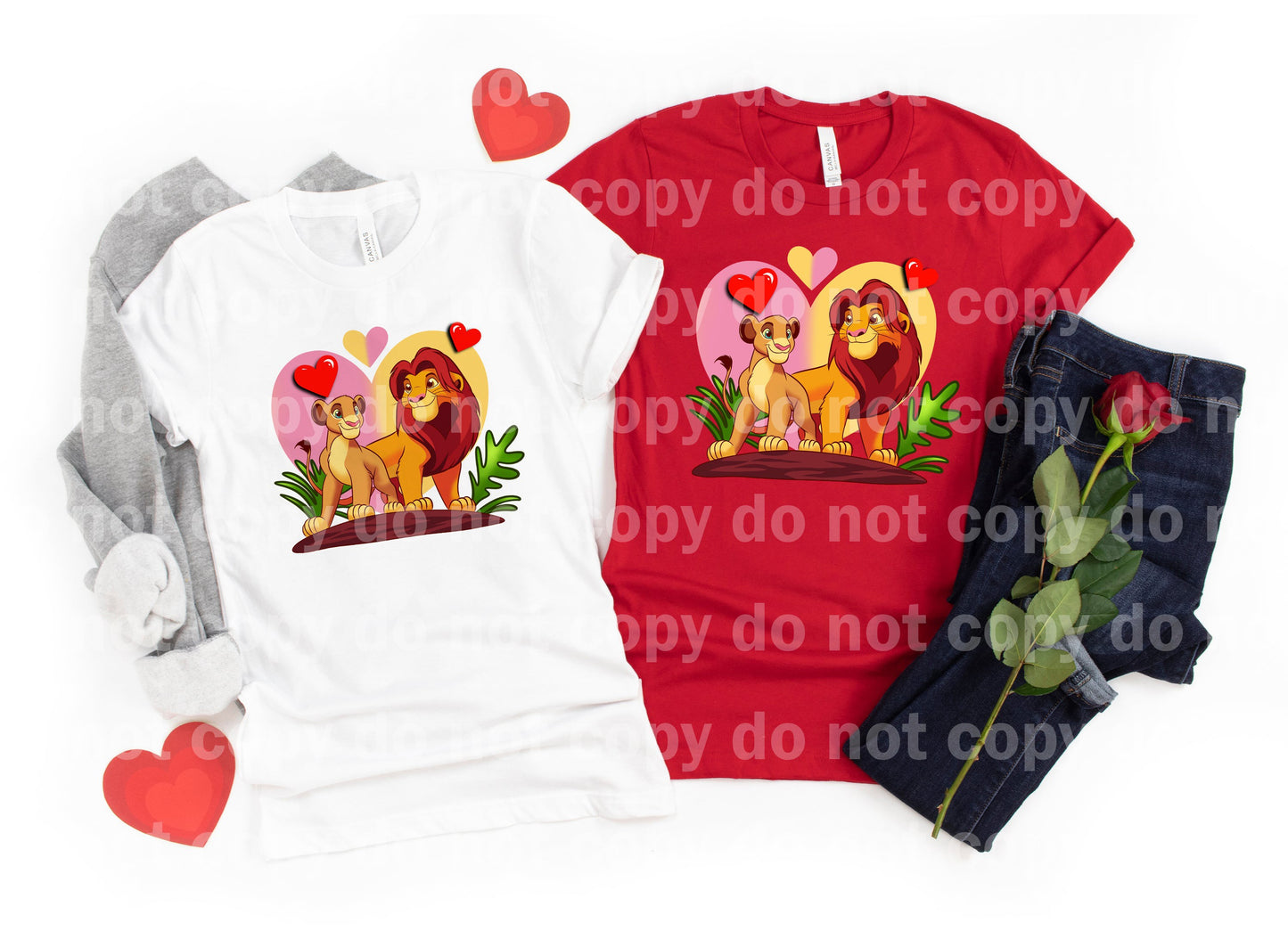 Lion Hearts Dream Print or Sublimation Print