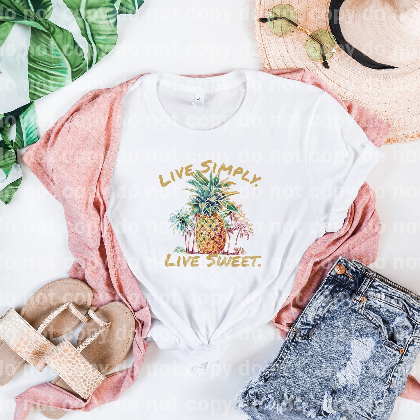 Live Simply Live Sweet with Pocket Option Dream Print or Sublimation Print