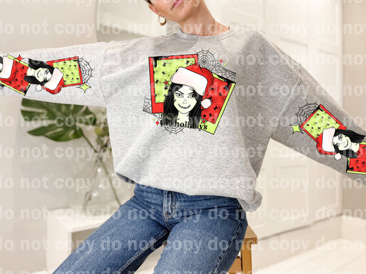 Loathe The Holidays Polaroid Wave Hair with Optional Two Rows Sleeve Designs Dream Print or Sublimation Print