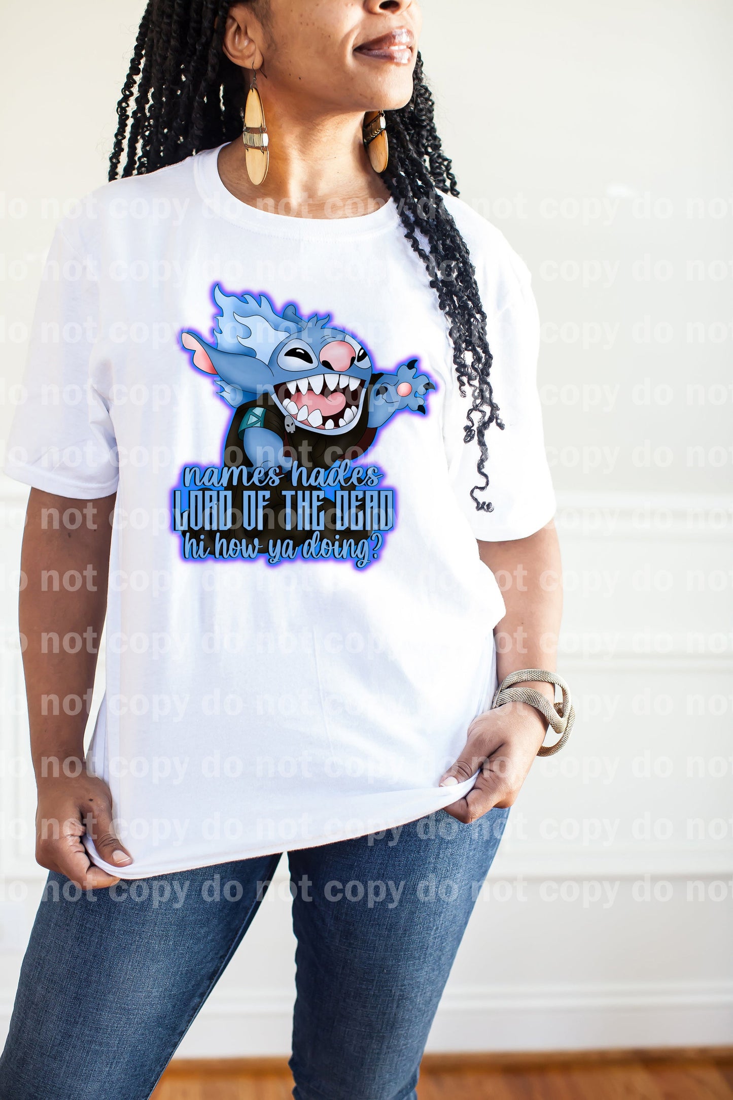 Lord Of The Dead Blue Alien Dream Print or Sublimation Print