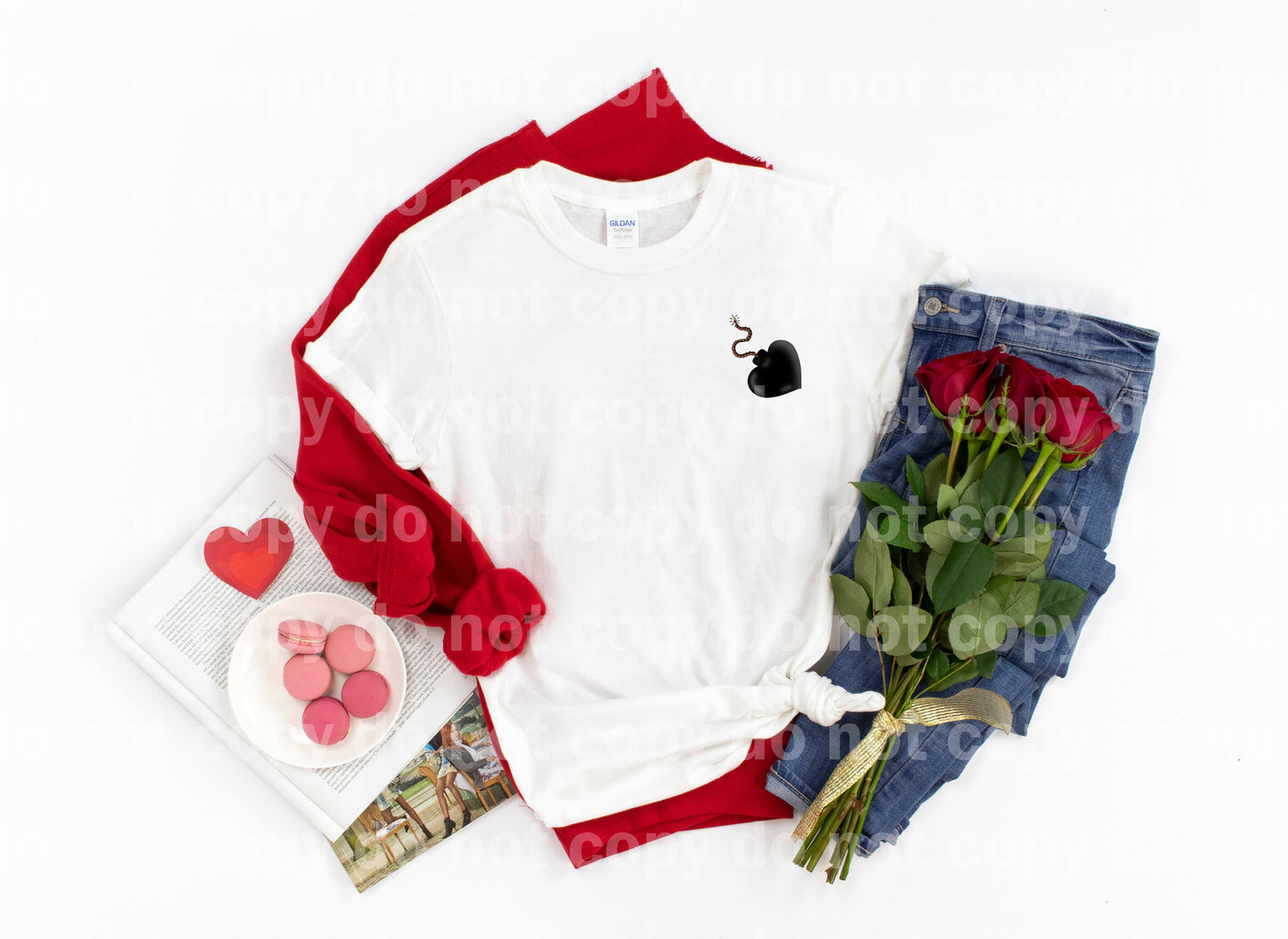 Love Bomb Floral with Pocket Option Dream Print or Sublimation Print