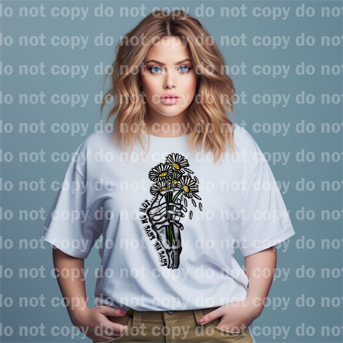 Love Me Love Me Not Dream Print or Sublimation Print