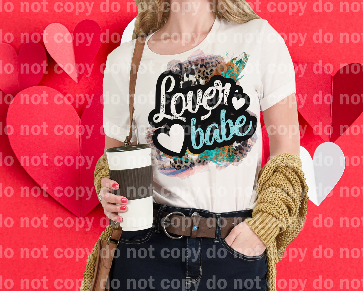 Lover Babe Hearts con Fondo Dream Print o Impresión por Sublimación