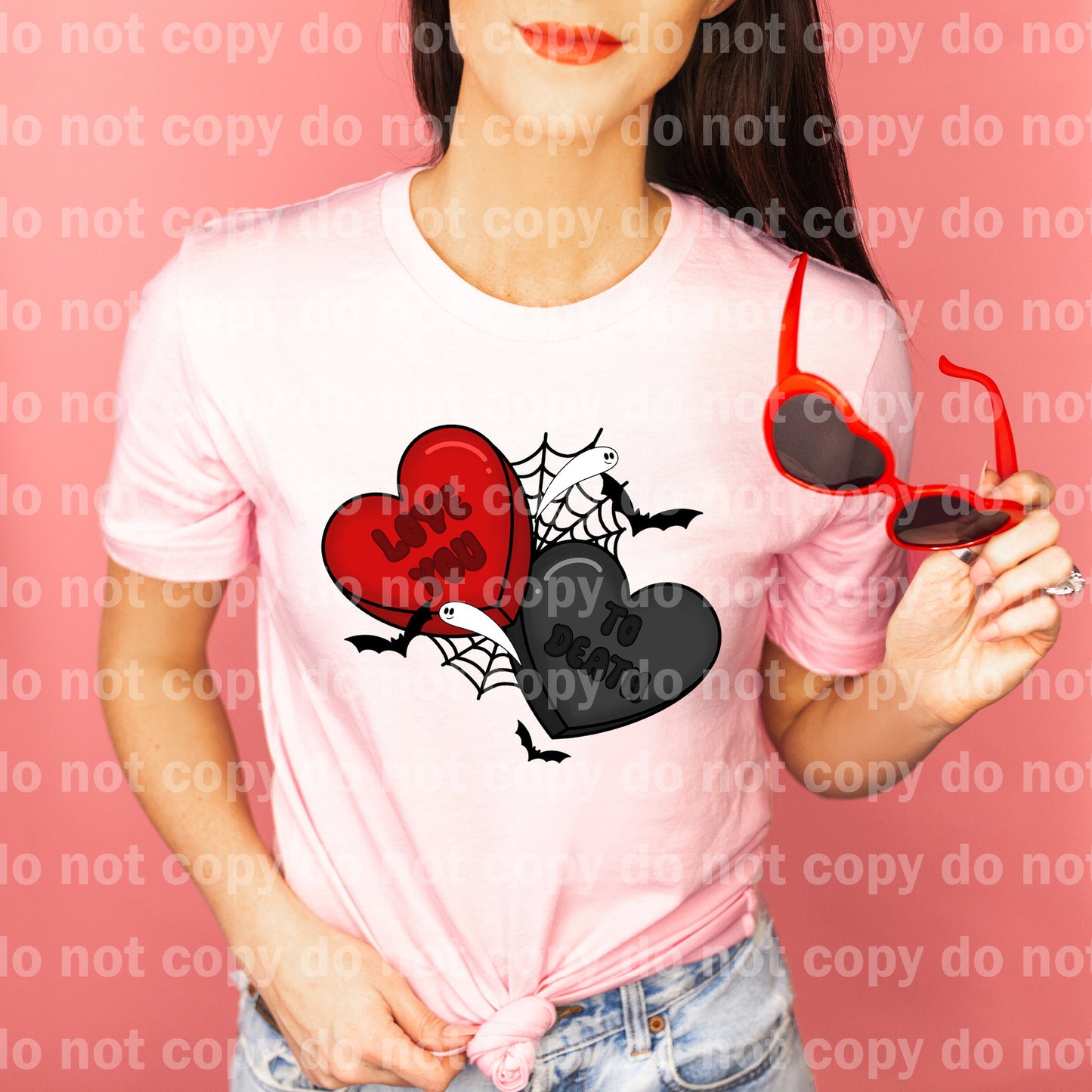 Love You To Death Hearts Dream Print or Sublimation Print