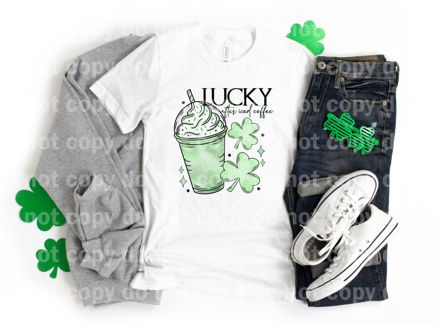 Lucky After Iced Coffee Dream Print or Sublimation Print