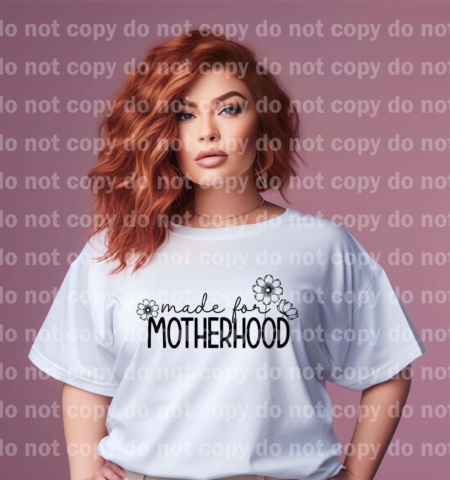 Made For Motherhood Full Color/One Color Dream Print or Sublimation Print