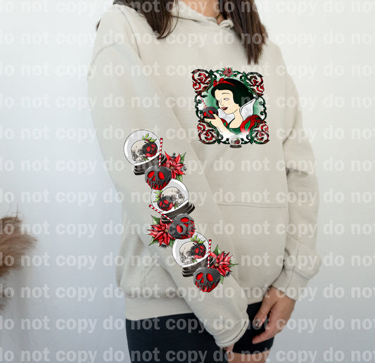 Mad Girl White Princess with Optional Sleeve Design Dream Print or Sublimation Print