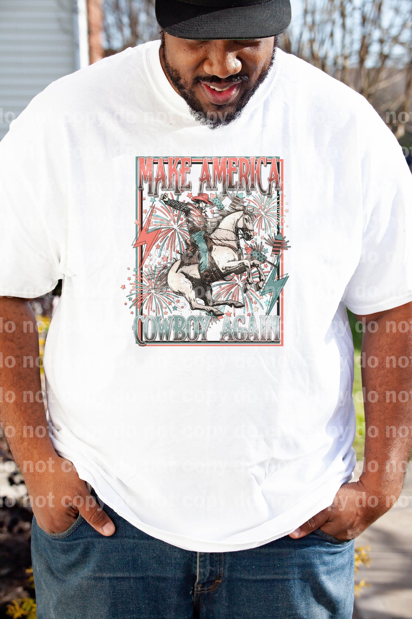 Make America Cowboy Again Dream Print or Sublimation Print